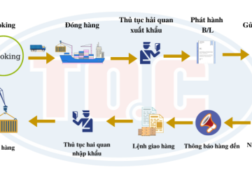 Quy trình vận chuyển hàng hóa bằng đường biển