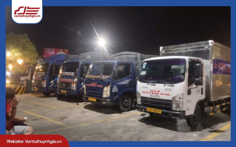 Bước 5: Vận chuyển bằng xe chuyên dụng