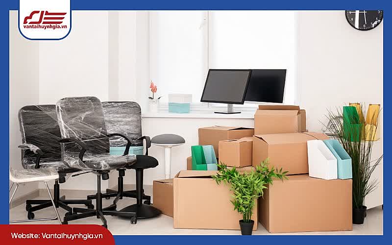 Quy trình chuyển văn phòng quận 10 của Vận tải Huỳnh Gia