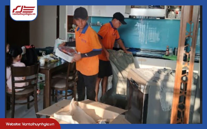 Dịch vụ chuyển nhà trọn gói cho căn hộ, chung cư