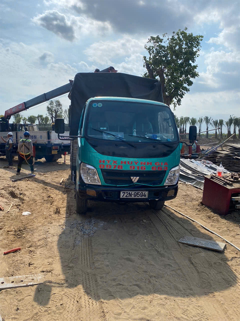 Cho thuê xe tải chở hàng nội thành Thành phố Hồ Chí Minh