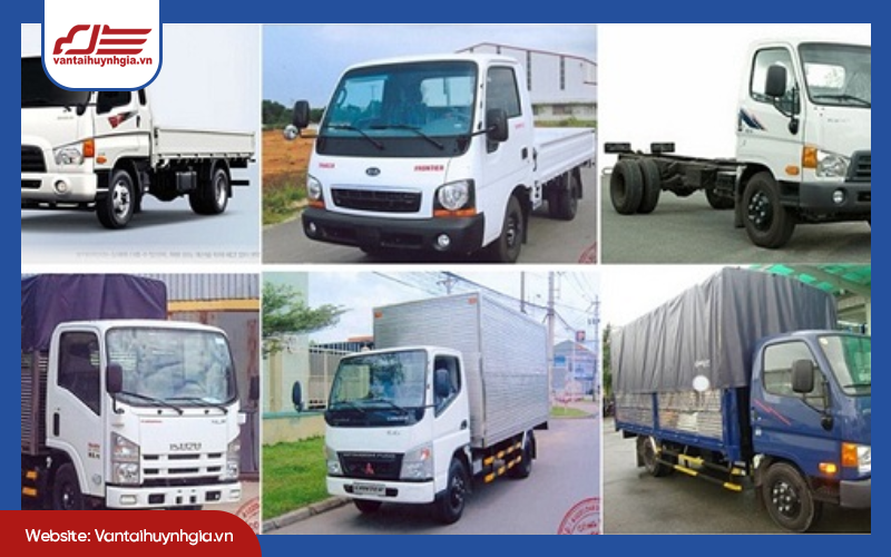 Các loại hình lái xe chở hàng phổ biến hiện nay