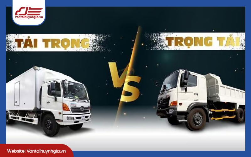 Tải trọng và trọng tải khác gì nhau