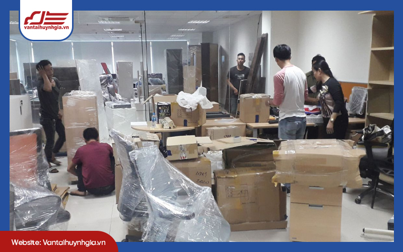 Công việc cần làm trong khi chuyển văn phòng