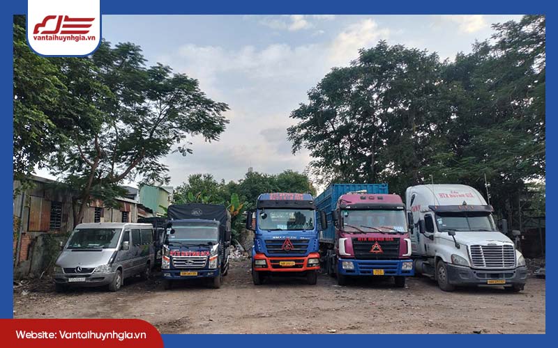 Các dòng xe tải chở hàng của Huỳnh Gia