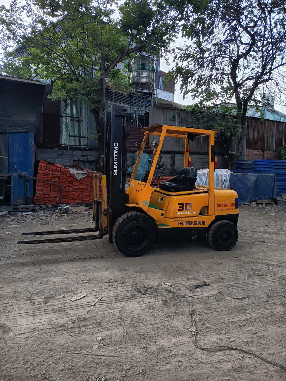 Xe nâng dầu Sumitomo 3.5 tấn