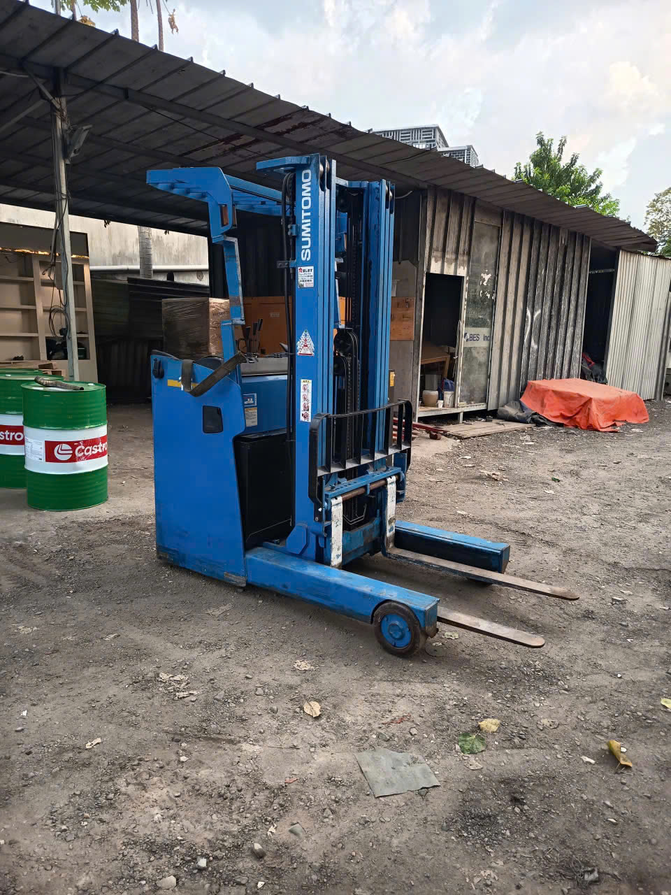 Xe nâng điện SUMITOMO 1.5Tấn Càng nâng 5m
