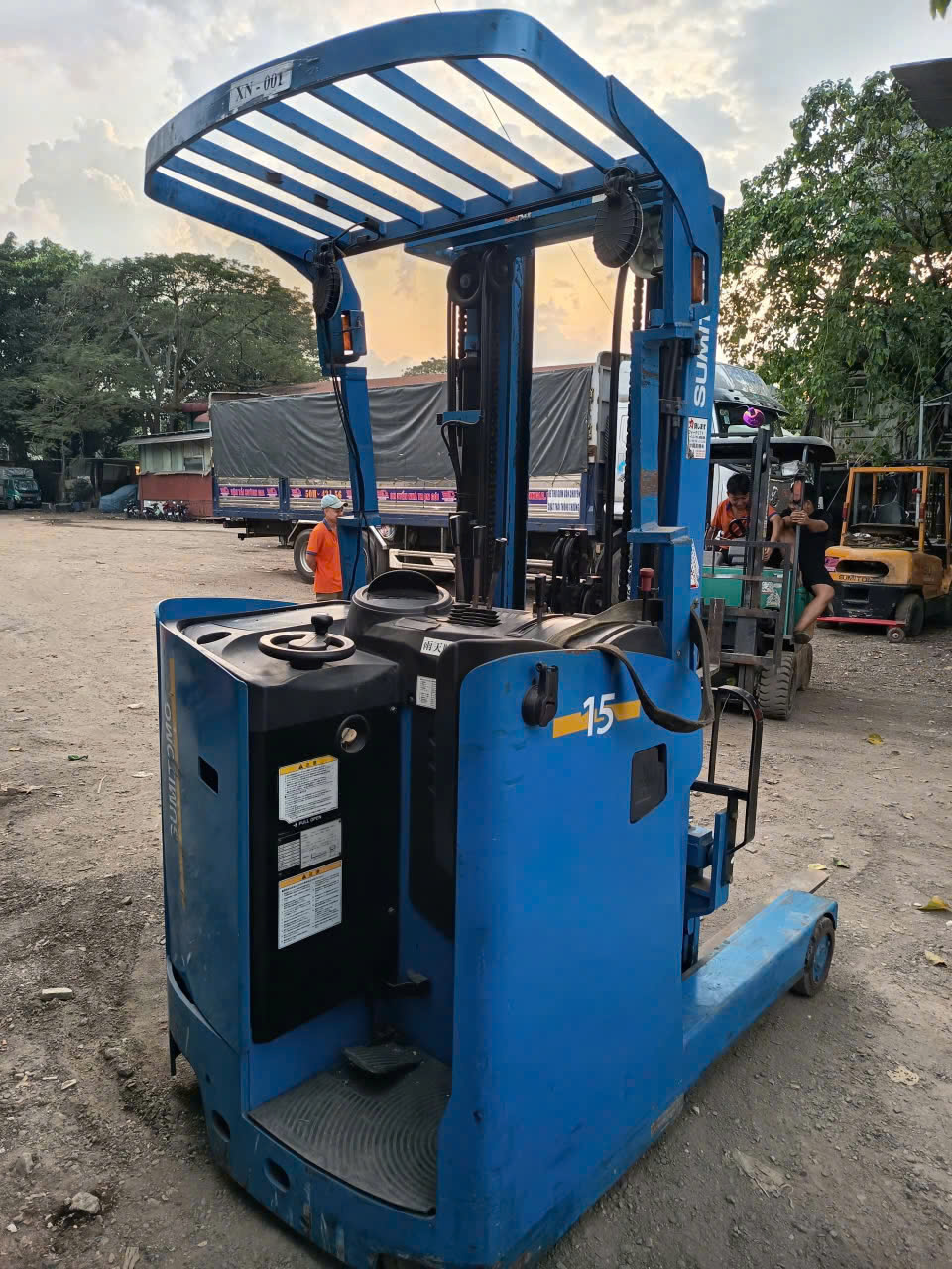 Xe nâng điện SUMITOMO 1.5Tấn Càng nâng 5m